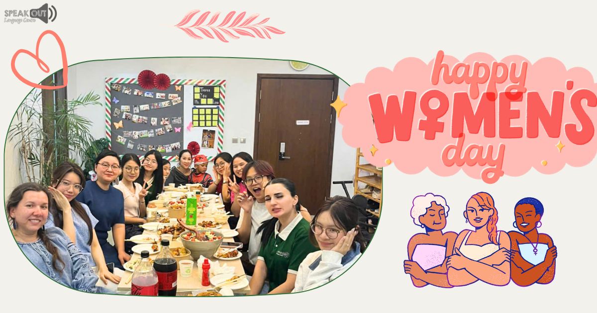 International Women’s Day at Speak Out 💐